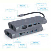Док станція Cablexpert USB-C 7-в-1 (A-CM-COMBO7-01)
