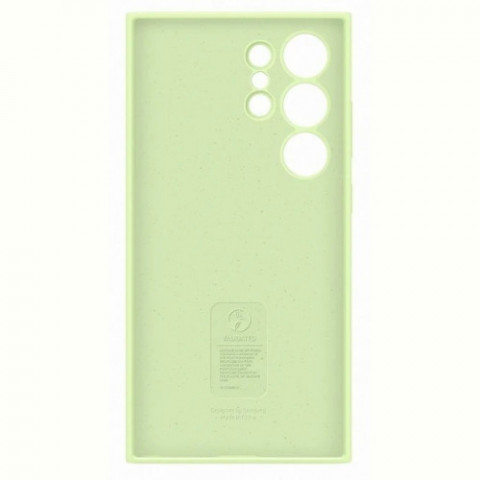 Чохол-накладка Samsung Silicone Case для Samsung Galaxy S24 Ultra SM-S928 Light Green (EF-PS928TGEGWW)