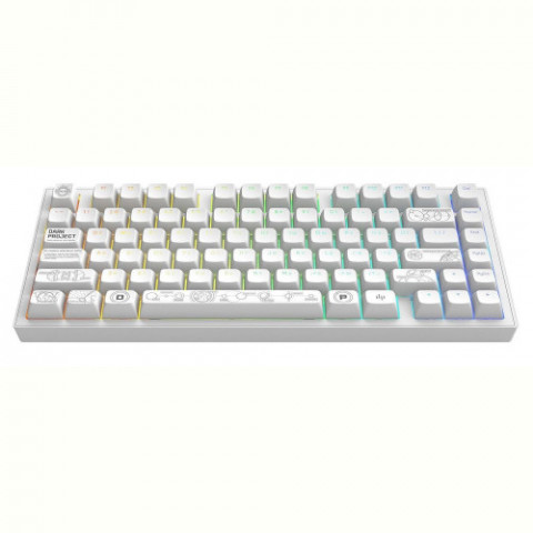 Клавіатура Dark Project ALU81 Terra Nova White (DPKB_NOVA_81_ANSI_WHITE_UA)