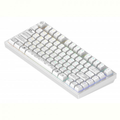 Клавіатура Dark Project ALU81 Terra Nova White (DPKB_NOVA_81_ANSI_WHITE_UA)