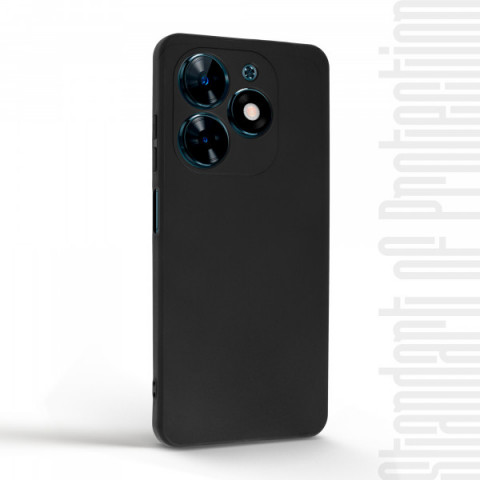 Чохол ArmorStandart Matte Slim Fit для Tecno Spark Go 2024 (BG6) Camera cover Black (ARM73577)