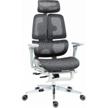Офісне крісло GT Racer B-2450 White/Gray