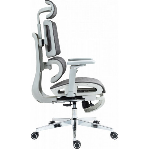 Офісне крісло GT Racer B-2450 White/Gray