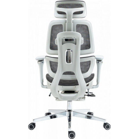 Офісне крісло GT Racer B-2450 White/Gray