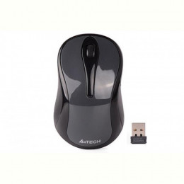 Мишка бездротова A4Tech G3-280NS Smoky Grey USB