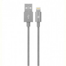 Кабель Ttec USB - Lightning (M/M), AlumiCable, 1.2 м, Space Gray (2DKM02UG)