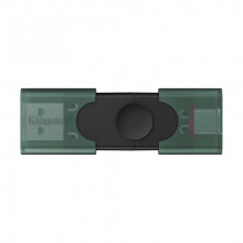 Флеш-накопичувач USB3.2 256GB Type-C Kingston DataTraveler Duo Green (DTDEG2/256GB)