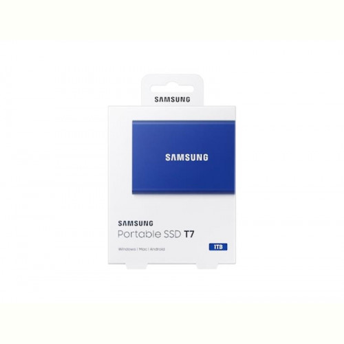 Накопичувач зовнішній SSD 2.5" USB 1.0TB Samsung T7 Indigo Blue (MU-PC1T0H/WW)