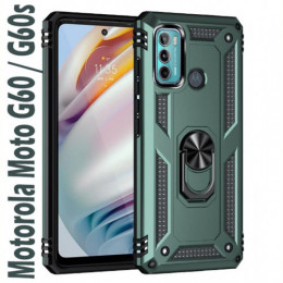 Чохол-накладка BeCover Military для Motorola Moto G60/G60s Dark Green (707611)