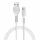 Кабель ACCLAB AL-CBCOLOR-L1WT USB-Lightning 1.2м White (1283126518225)