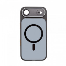 Чохол ArmorStandart Unit MagCase SE для Apple iPhone 17 Air Black Orange (ARM86326)