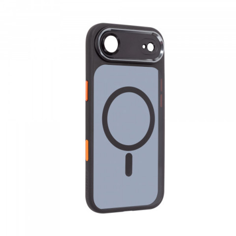 Чохол ArmorStandart Unit MagCase SE для Apple iPhone 17 Air Black Orange (ARM86326)