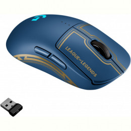 Мишка бездротова Logitech G PRO Wireless Gaming Mouse League of Legends Edition (910-006451) Blue USB