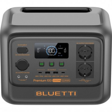 Портативна зарядна станція Bluetti Premium 100 V2 1024Wh/2000W EU