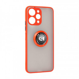 Чохол-накладка Armorstandart Frosted Matte Ring для Xiaomi Redmi 12 4G Red (ARM68905)