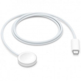 Бездротовий зарядний пристрій Apple Watch Magnetic Fast Charger to USB-C 1m White (MLWJ3) (A26886)