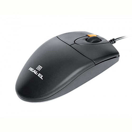 Мишка REAL-EL RM-220 Black USB