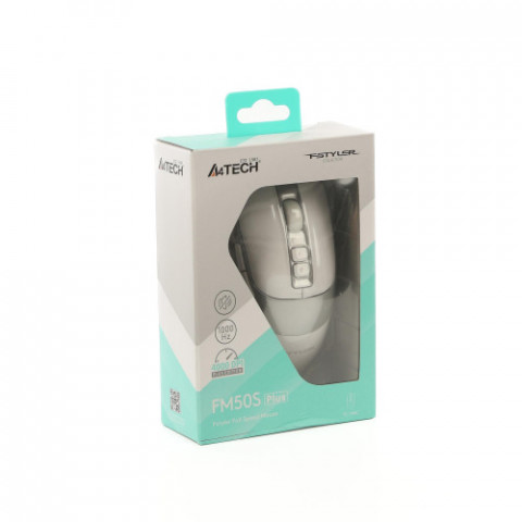 Миша A4Tech Fstyler FM50S Plus White