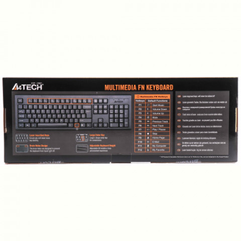 Клавіатура A4Tech KM-720 Black