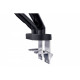 Кріплення DIGITUS Dual Monitor Clamp, 2 x до 35"/10кг, з нахилом, поворотом, чорне