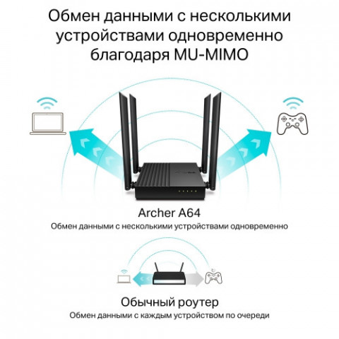 Бездротовий маршрутизатор TP-Link Archer A64