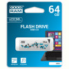 Флеш-накопичувач USB 64GB GOODRAM Cl!ck White (UCL2-0640W0R11)