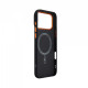 Чохол ArmorStandart LikeCarbon2 SE MagCase для Apple iPhone 17 Pro Max Kevlar Black Orange (ARM89165)
