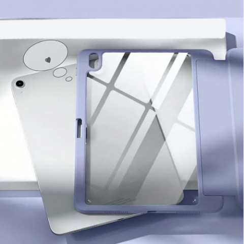 Чохол-книжка BeCover Soft Edge TPU з кріпленням Apple Pencil для Apple iPad Air 11" M4 2026 Purple (715260)