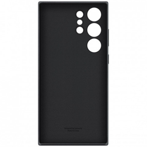 Чохол-накладка Samsung Leather Cover для Samsung Galaxy S23 Ultra SM-S918 Black (EF-VS918LBEGRU)