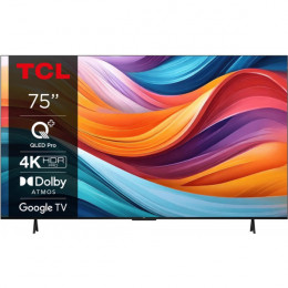 Телевізор 75" TCL QLED 4K 60Hz Smart Google TV Titan