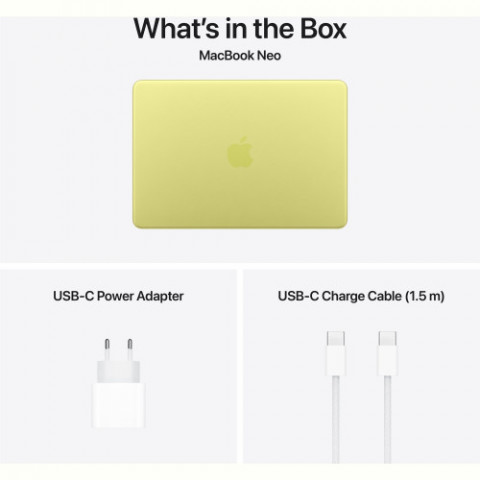 Ноутбук Apple MacBook Neo 13" A18 Pro 8/256GB 2026 (MHFD4UA/A) Citrus