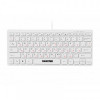 Клавiатура Maxxter KBM-C01W-UA White