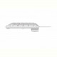 Клавiатура Maxxter KBM-C01W-UA White