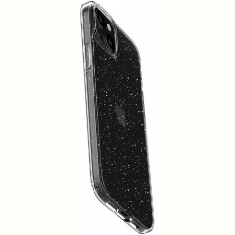 Чохол-накладка Spigen Liquid Crystal Glitter для Apple iPhone 15 Plus Crystal Quartz (ACS06648)