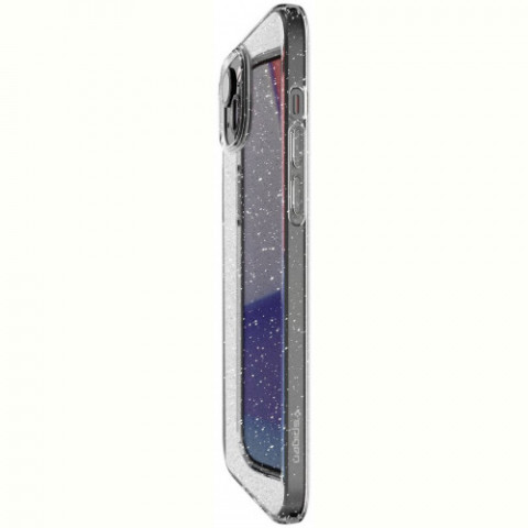 Чохол-накладка Spigen Liquid Crystal Glitter для Apple iPhone 15 Plus Crystal Quartz (ACS06648)