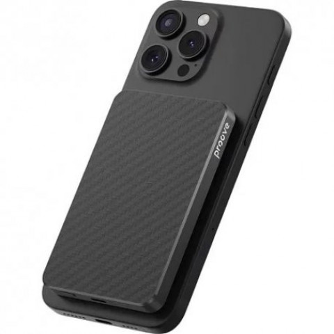 Зовнішній акумулятор Proove Carbon Slim 5000mAh 20W Black (PBCS20010001)