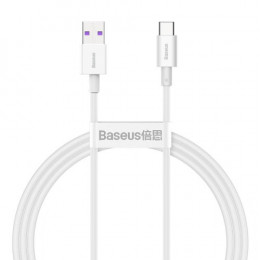 Кабель Baseus Superior Fast Charging USB - USB Type-C (M/M), 2 м, White (CATYS-A02)