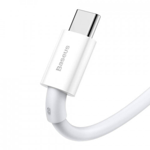 Кабель Baseus Superior Fast Charging USB - USB Type-C (M/M), 2 м, White (CATYS-A02)