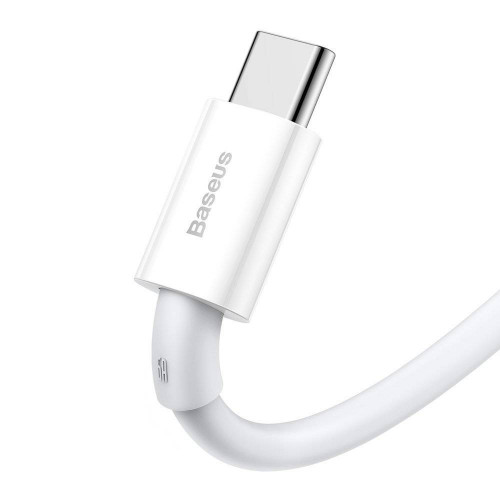 Кабель Baseus Superior Fast Charging USB - USB Type-C (M/M), 2 м, White (CATYS-A02)