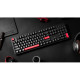 Клавіатура механічна Lemokey X3 104Key, Keychron Red, USB-A, QMK/VIA, Hot-Swap, EN/UKR, RGB, чорний