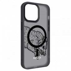 Чохол ArmorStandart Uniq Magsafe для Apple iPhone 15 Pro Max Maza Boar 2 Black (ARM76325)