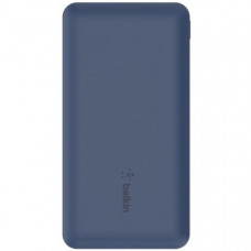 Зовнішній акумулятор (павербанк) Belkin 10000mAh 15W Dual USB-A USB-C Blue (BPB011BTBL)
