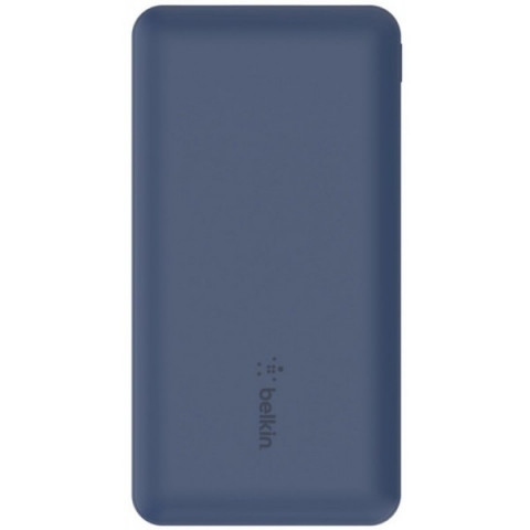 Зовнішній акумулятор (павербанк) Belkin 10000mAh 15W Dual USB-A USB-C Blue (BPB011BTBL)