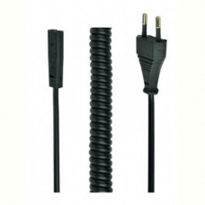 Кабель живлення Cablexpert (PC-C1-VDE-1.8M) CEE7/16-C7, 1.8 м, чорний (для електробритв) 
