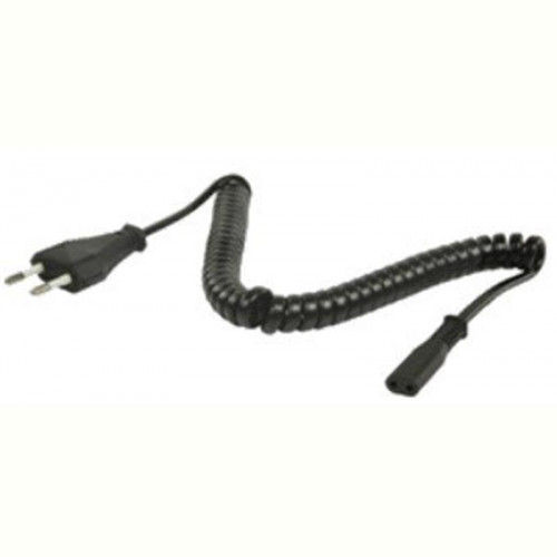 Кабель живлення Cablexpert (PC-C1-VDE-1.8M) CEE7/16-C7, 1.8 м, чорний (для електробритв)