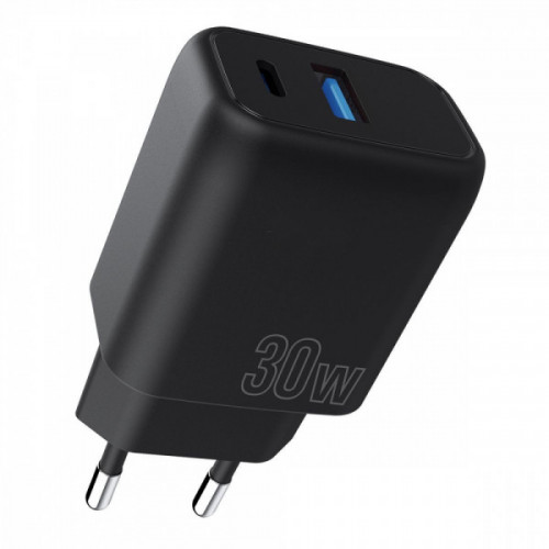 МЗП Proove Silicone Power Plus 30W (Type-C + USB) black Купити в Україні