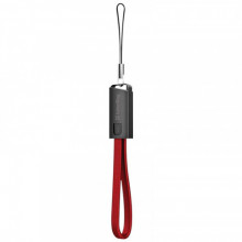 Кабель ColorWay USB-microUSB, 2.4А, 0.22м, Red (CW-CBUM022-RD)