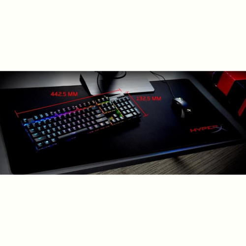 Клавіатура HyperX Alloy Origins Aqua RGB PBT ENG/RU Black (639N5AA) USB