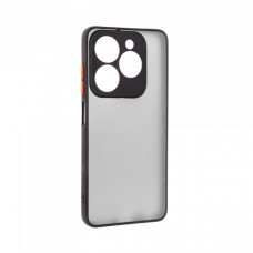 Чохол ArmorStandart Frosted Matte для Tecno Spark 20 (KJ5n) / 20C (BG7n) Black (ARM73582)