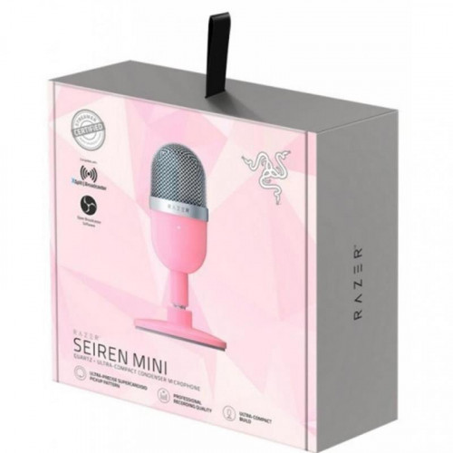 Мікрофон Razer Seiren Mini Quartz Pink (RZ19-03450200-R3M1)